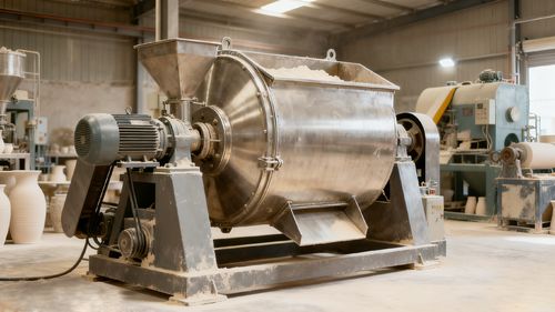 Miscelatore di polveri ad alta efficienza risolve i problemi di agglomerazione e uniformità nelle materie prime ceramiche speciali