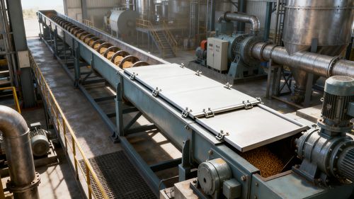 Applicazione Efficiente di Coclee a Vite a U nei Mangimifici