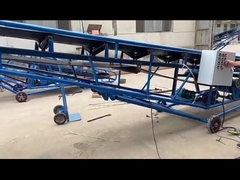 OEM Sistema di trasporto di cinghia di gomma a rotelle connesse con cinghia di gomma