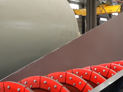 Cementino flessibile a spirale a polvere industriale su misura