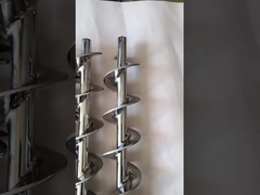 Superficie finita liscia di acciaio inossidabile per avvolazione di vite resistenza all'usura per il trasporto di materiali