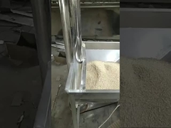 Sistema di trasporto di polvere in acciaio inossidabile