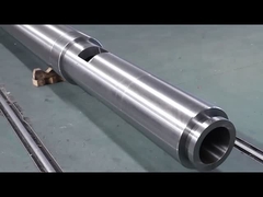 Estrusore a vite conico a doppia vite per estrusore in plastica