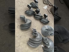 Macchine per motori a vite senza albero a lame a spirale