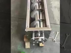 Convogliatore a vite a forma di U per l'industria chimica