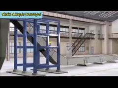 Convogliere elettrico versatile per raschiatura umida per apparecchiature di movimentazione dei materiali