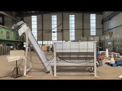 Coclea elicoidale senza albero personalizzata Macchina trasportatrice a vite Trasportatore a spirale Alimentatore a vite per la produzione di energia