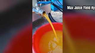 Potente spremiagrumi idraulico per uso commerciale