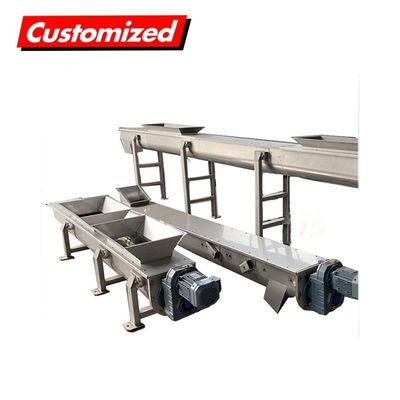 Un buon prezzo. Convogliatore a vite in acciaio inossidabile per attrezzature di trattamento delle acque reflue in linea