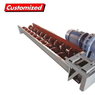 Un buon prezzo. Trasportatore a vite a doppio albero resistente al calore e al fuoco per sabbia di carbone di silo in linea