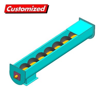 comprare Trasportatore a vite a spirale resistente al calore Trasportatore a vite ad alta temperatura personalizzato fabbricazione online