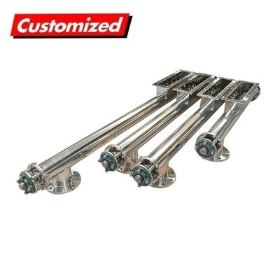 comprare OEM Custom Tubolar Screw Auger Feeder Acciaio inossidabile con struttura compatta fabbricazione online
