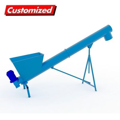 comprare Industria OEM Convogliatore a ventola a molla su misura Convogliatore a vite flessibile per cemento fabbricazione online