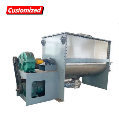 comprare 300Kg SUS304 Farmacia alimentare Miscelatore a nastro orizzontale Applicazioni chimiche Miscelatore a polvere fabbricazione online