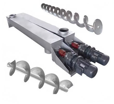 Un buon prezzo. Macchina di separazione magnetica a spirale senza albero per il trasporto di materiali viscosi e agglomerati in linea