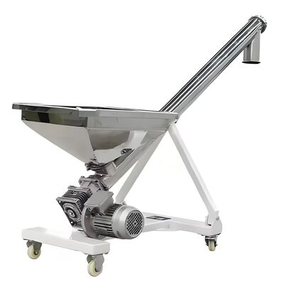 Un buon prezzo. Alimentatore a vite a forma di U in acciaio inossidabile di grado industriale con angolo di alimentazione regolabile e alta precisione in linea