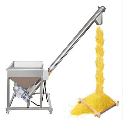 comprare Sistema di trasportatore a spirale mobile in acciaio inossidabile per l'alimentazione e il trasporto di particelle di cemento fabbricazione online