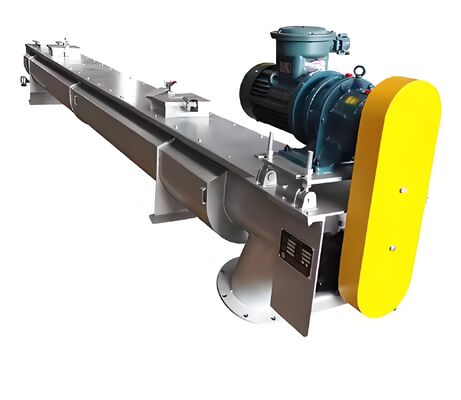 Un buon prezzo. Convogliatore a spirale a vite ad alta efficienza resistente al calore resistente al fuoco di grado industriale per la movimentazione di materiali sfusi in linea
