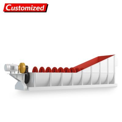 Un buon prezzo. custom Efficiency Silica Sand Washer Spiral Sand Washing Plant River Sand Screw Wash Machine auger screw Conveyor Customize in linea