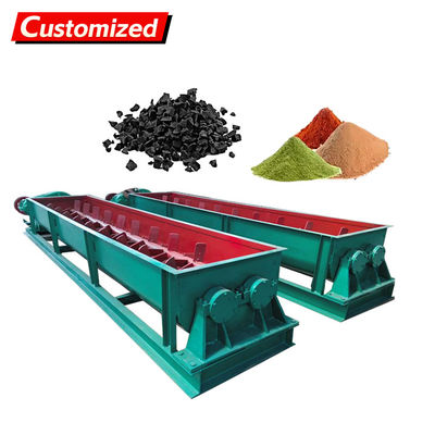 Un buon prezzo. Custom Screw Conveyors Dual-Shaft/Multi-Shaft Screw Conveyors Flexible Cement Screw Conveyors Suitable for Wood chips, paper, flour processing, materials prone to clumping, sawdust, soybeans in linea