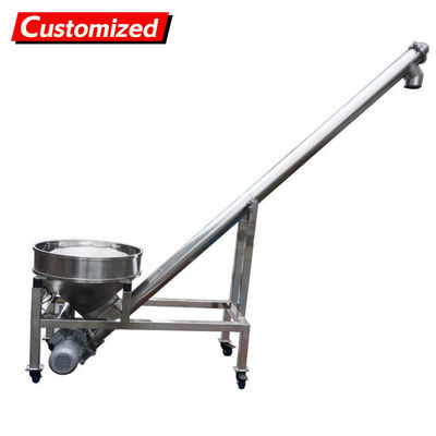 Un buon prezzo. custom Material Screw Conveyor FeederScrew Conveyor Material Inclined Circular Tube Screw Conveyor and Powder Inclined Parallel Screw Conveyor in linea