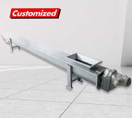 Un buon prezzo. Convogliatore a vite per la movimentazione dei materiali in acciaio al carbonio in linea