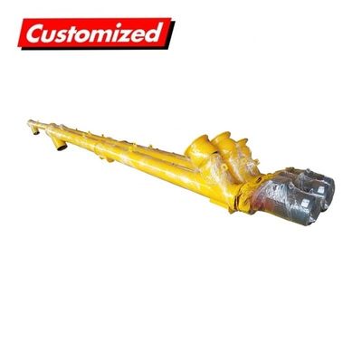 Un buon prezzo. Trasportatore a coclea a spirale personalizzato resistente al calore e al fuoco per cemento e costruzioni in linea