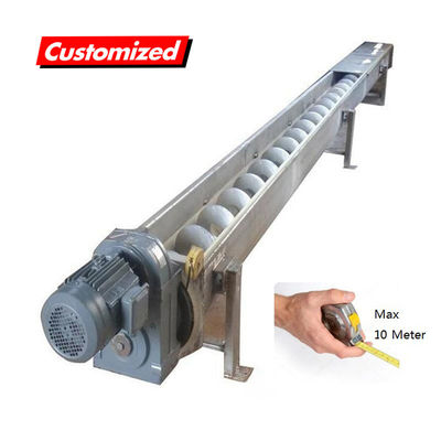Un buon prezzo. Convogliatore a vite per il trasporto di cereali e prodotti chimici, resistente al calore, personalizzabile, in acciaio inossidabile in linea