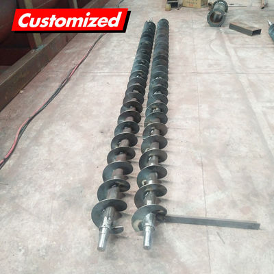 Un buon prezzo. ODM/OEM Custom Continuous Screw Flight Auger Screw Parts Conveyor a lama a spirale in acciaio inossidabile in linea