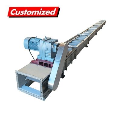 Un buon prezzo. Trasporto di cereali OEM Trasporto a catena a legame di trascinamento personalizzato per polvere o pellet per mangimi in linea