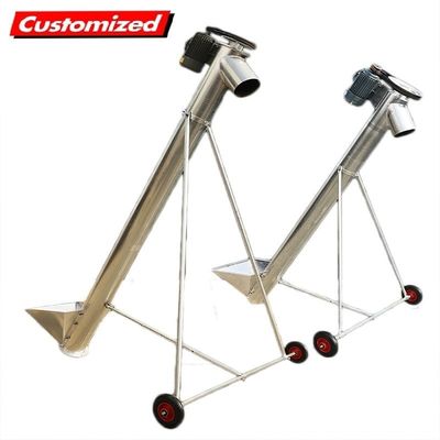 Un buon prezzo. KX0009 Cement Powder Auger Feeder Facile da mantenere Flex Screw Auger Con Hopper in linea
