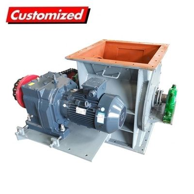 Un buon prezzo. Sistema di trasporto pneumatico per alimentatori a vite personalizzati resistenti al calore Impeller rigido Star Discharger in linea