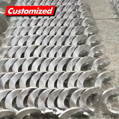 Un buon prezzo. Vite a coclea senza albero in acciaio inossidabile resistente al calore per sistemi di trasporto personalizzati in linea