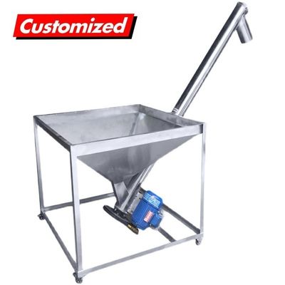 Un buon prezzo. Alimentatore a vite inclinato resistente al fuoco con struttura compatta in acciaio inossidabile in linea