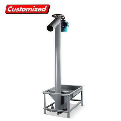 Un buon prezzo. Convogliere a vite verticale in acciaio inossidabile per il trasporto di polvere in linea