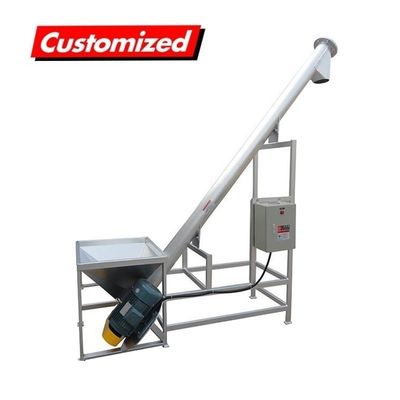 Un buon prezzo. KX0021-1 resistente al fuoco inclinato Semolina Auger Feeder Screw Augers Conveyor con Hopper in linea