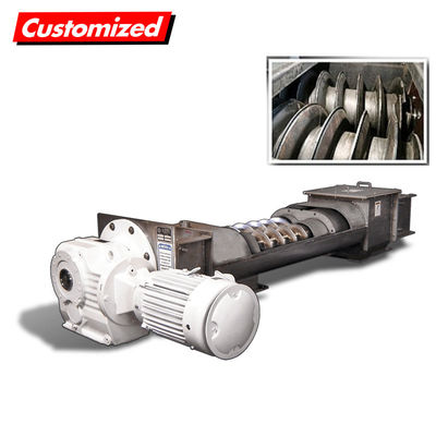 Un buon prezzo. Trasportatore a vite termico ad alta efficienza in acciaio inossidabile personalizzato OEM per le industrie chimiche e minerarie in linea