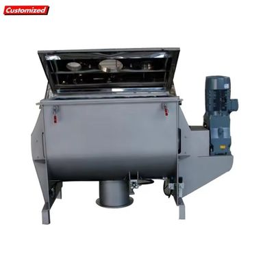 Un buon prezzo. Miscelatore a nastro personalizzabile ad alta capacità per la miscelazione di polveri facile da usare in linea