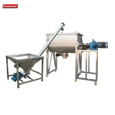 Un buon prezzo. Miscelatrice di polvere orizzontale 1000L Miscelatrice di polvere elettrica ad alta efficienza in linea