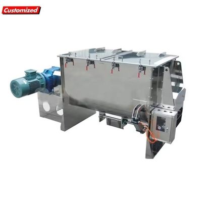 Un buon prezzo. Miscelatore orizzontale a nastro per polveri colorate, durevole, di lunga durata, personalizzabile, facile da usare in linea