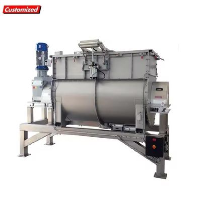 Un buon prezzo. 500 kg Miscelatore a doppio nastro elicoidale facile da usare per alimenti Farmacia chimica in linea