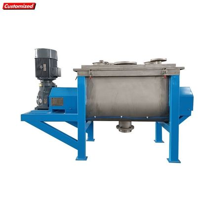 Qualità Miscelatore a nastro orizzontale per alimenti da 1000L con controllo di velocità variabile per una miscelazione efficiente delle polveri fabbrica