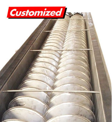 Un buon prezzo. Coclea a vite con lama cava in acciaio inossidabile con elevata resistenza alla corrosione e lunghezza personalizzabile per un'efficiente lavorazione termica in linea