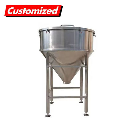 Un buon prezzo. Acciaio inossidabile di grado alimentare Granello di mais, mais, caffè, grano in polvere Serbatoio Silo per lo stoccaggio in linea