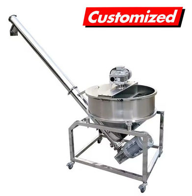 Un buon prezzo. US Customized Screw Auger Powder Feeder Conveyor Elevator Auger Feeder per materiali in linea