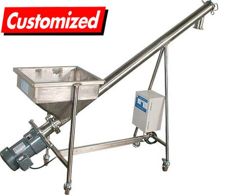 Un buon prezzo. Convogliatore a vite di acciaio inossidabile a ghiaccio secco per il trasferimento liscio dei materiali in linea