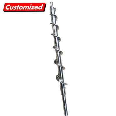 Un buon prezzo. OEM Custom in acciaio inossidabile resistente al calore di torcia di vite e lame trasportatrice a vite per la movimentazione di materiali sfusi in linea