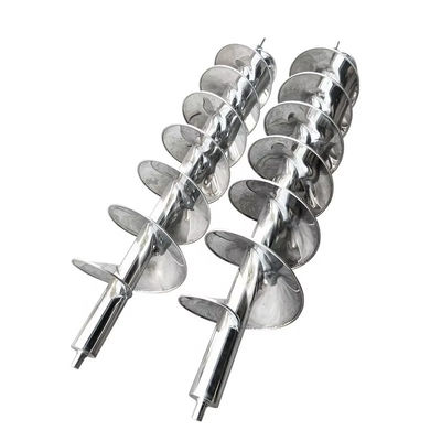 Un buon prezzo. Lama a spirale a vite senza fine personalizzata in acciaio inossidabile resistente al calore per il trasporto di materiali sfusi in linea