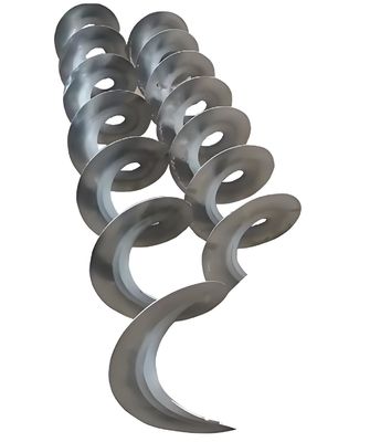 Un buon prezzo. Macchina a lama a spirale in acciaio inossidabile ad alta precisione per trasportatore a vite senza albero a diametro personalizzabile in linea
