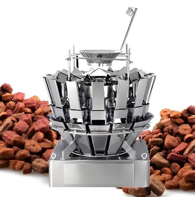 Un buon prezzo. Macchina di riempimento e sigillamento degli snack su misura con trasportatore a vite per pesatura multi-testa al dettaglio in linea